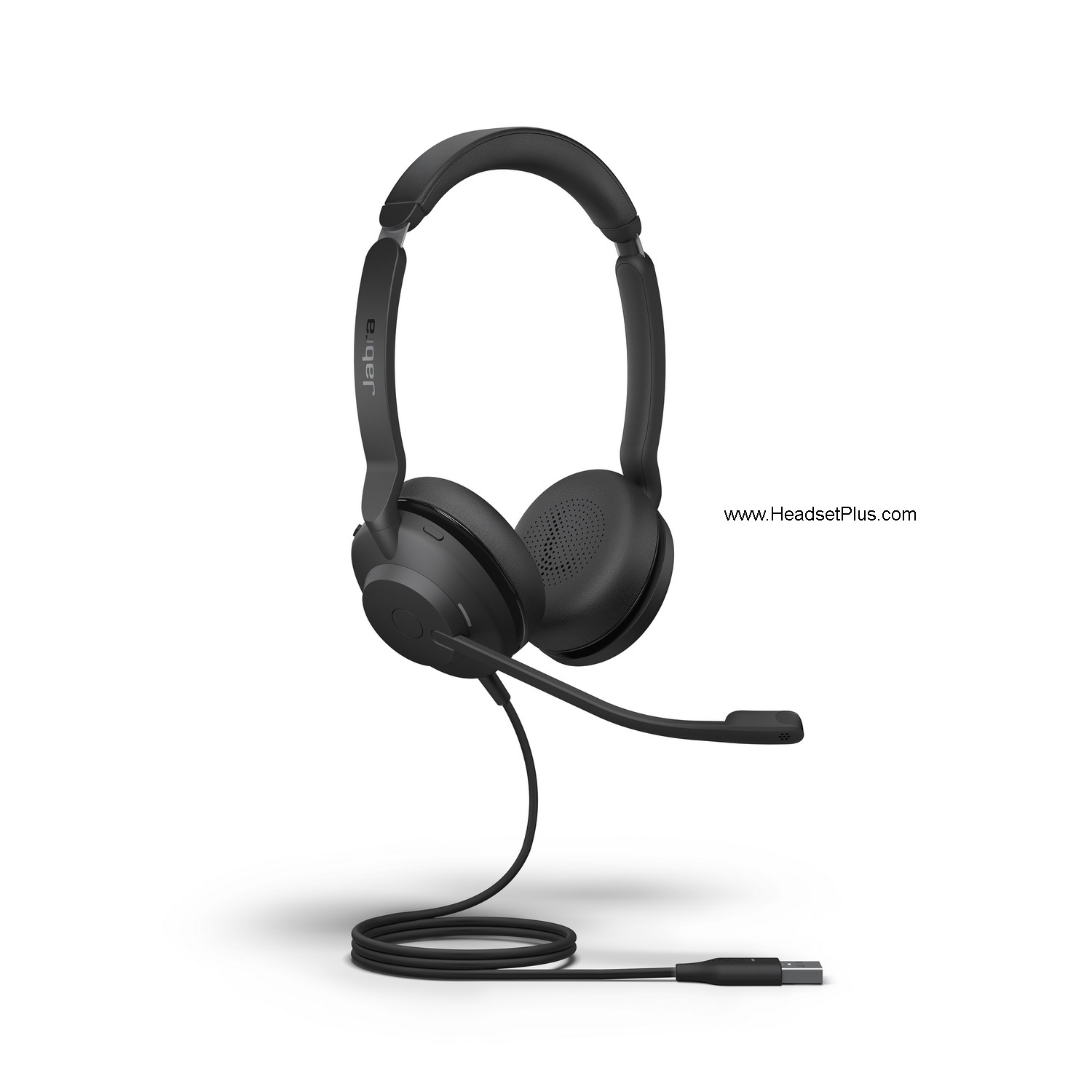 jabra evolve2 30 uc stereo usb-a corded headset view